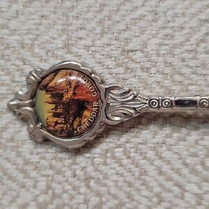STUART Silver Souvenir Spoon CHEDDAR GORGE ENGLAND
